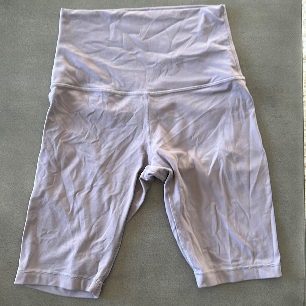 Lululemon align high rise biker short size 6